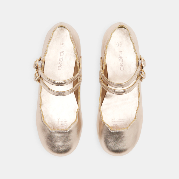 حذاء باليرينة أنيق وردي اللون للفتيات